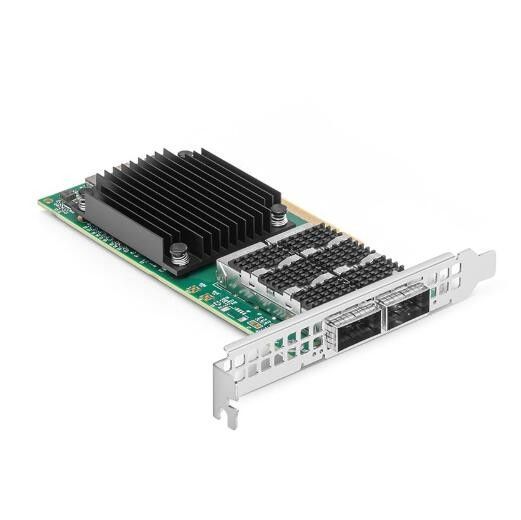 QSFP56 ميلانوكس Ethernet Adapters NIC ConnectX-6 Dx EN 100GbE Network Card MCX623106AN-CDAT
