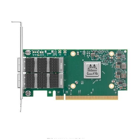 QSFP56 ميلانوكس Ethernet Adapters NIC ConnectX-6 Dx EN 100GbE Network Card MCX623106AN-CDAT