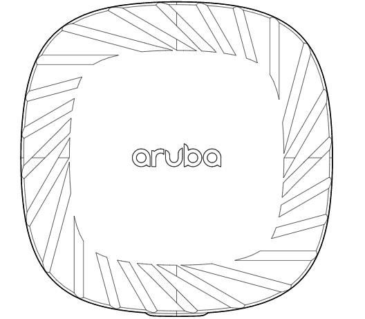 الهوائيات الداخلية Unified Campus Aruba نقاط الوصول اللاسلكية iAP 505 (RW) 2x2: 2 802.11ax