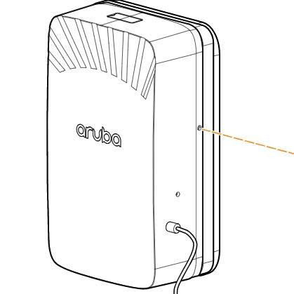 2x2 نقاط وصول Aruba Hospitality AP الموحدة 500H Series AP 505H (RW) مع 1 + 4 Ethernet PSE USB