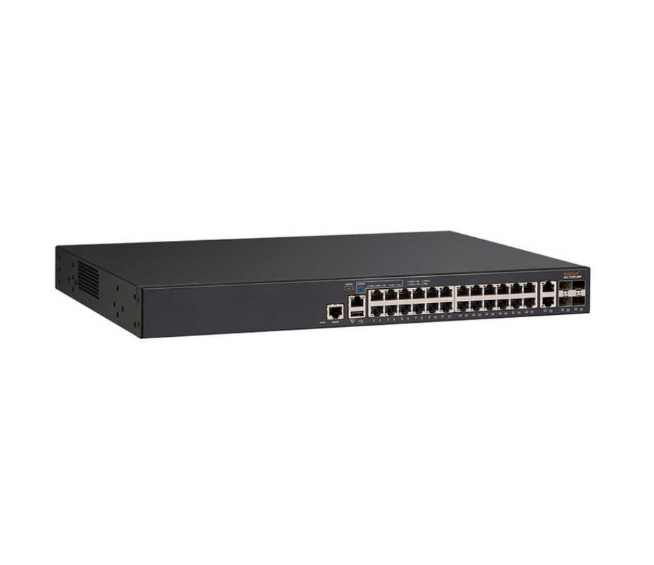 RJ45 SFP Ruckus Network Switch ICX7450 48F 48 Port 48x10 / 100/1000 Mbps