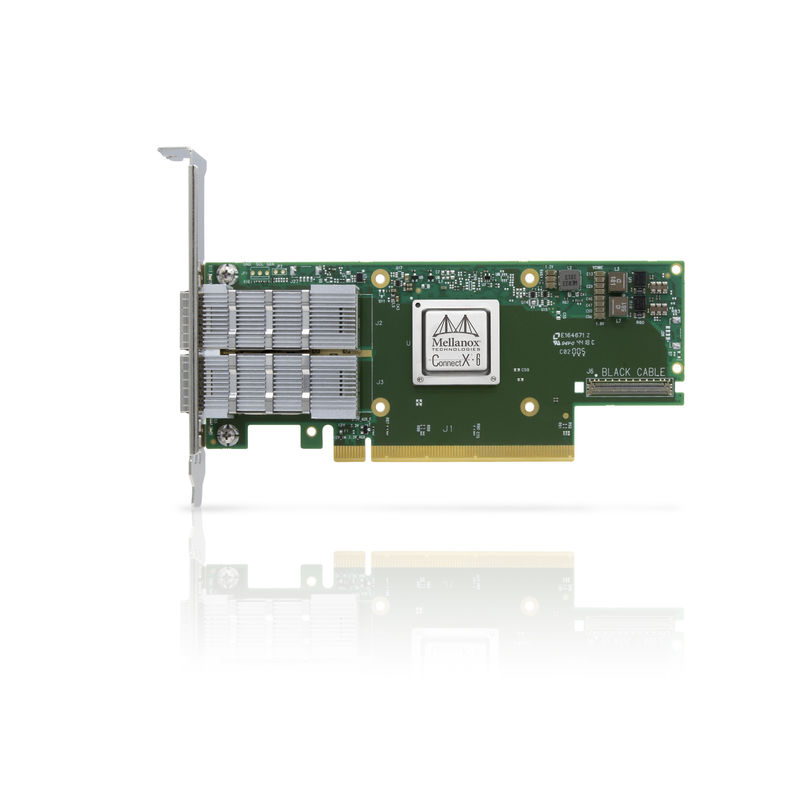 MCX653106A-HDAT-SP Mellanox Network Card 200Gb / S 4 * 50Gb / S Ethernet Ports