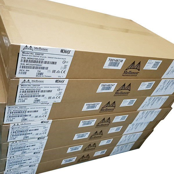 MQM9790-NS2F InfiniBand Mellanox Network Switch 64 Ports 400Gb / S 32 OSFP Ports Unmanaged