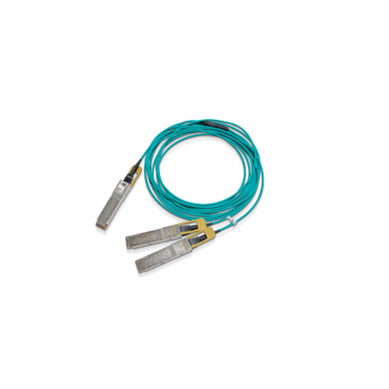 MFS1S50-H010V كابل Aoc 200 جيجابت إلى 2x100 جيجابت QSFP56 إلى كبل 2xQSFP56 MMF Mellanox AOC