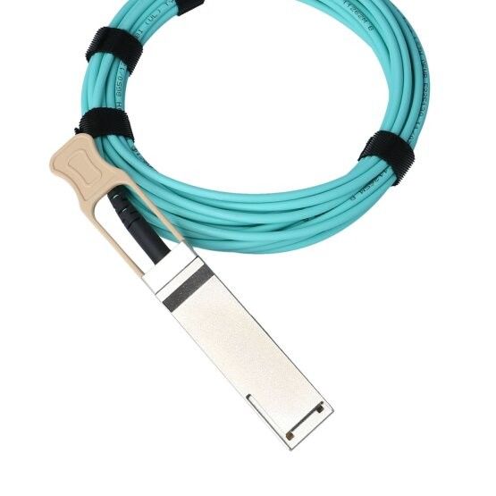 MFS1S00-H005V Aoc كبل بصري نشط يصل إلى 200 جيجابت / ثانية IB HDR QSFP56 5m