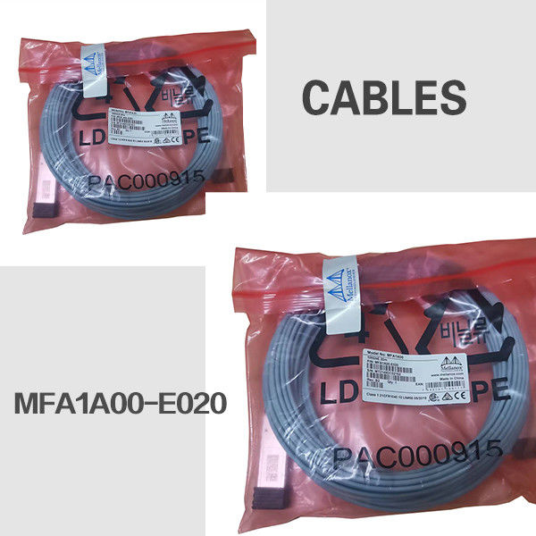MFS1S50-H010V كابل Mellanox IB 200Gb / S HDR إلى 2x100Gb / S HDR100 MMF 10m انخفاض كمون