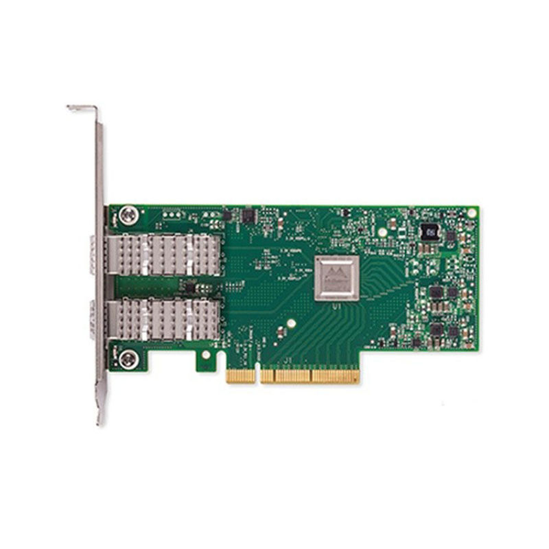 MCX4121A-XCAT ConnectX-4 Lx EN Mellanox بطاقة الشبكة 10 جيجابت ثنائي المنافذ SFP28 PCIe3.0 X8