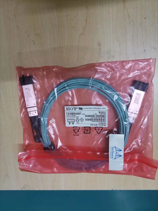 MFS1S00-H005V Aoc كبل بصري نشط يصل إلى 200 جيجابت / ثانية IB HDR QSFP56 5m