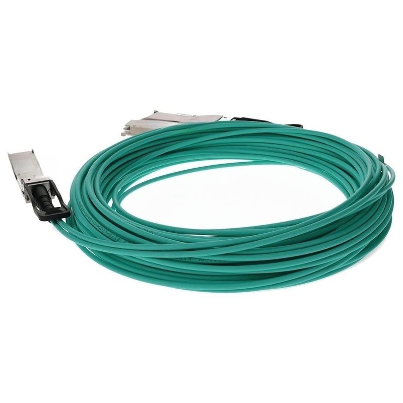 MFS1S50-H010V Mellanox AOC 200 جيجابت / ثانية إلى 2x100 جيجابت / ثانية IB HDR QSFP56 إلى 2xQSFP56 10 م