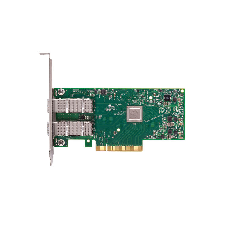 Mellanox ConnectX-4 Lx EN 25GbE Dual Port SFP28 PCIe3.0 X8 بطاقة واجهة الشبكة MCX4121A-ACAT