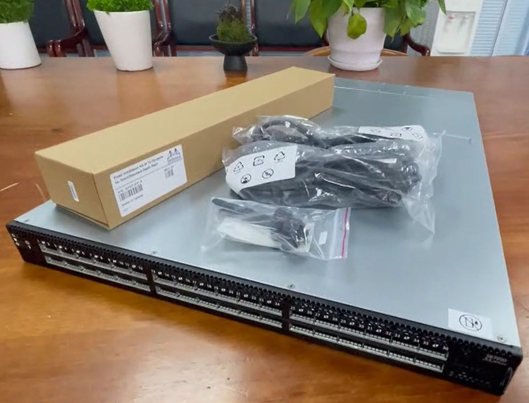 40 منفذ Mellanox Infiniband Switch غير مسدودة HDR 200Gb / S MQM8700-HS2F