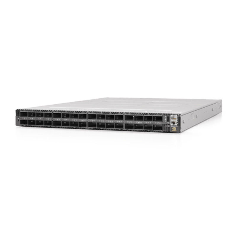 إنفيني باند MQM9700-NS2F Mellanox Network Switch 400G 16.8 Tbps للخادم