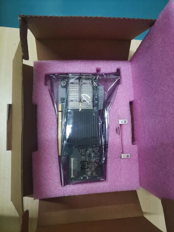 ConnectX-6 MCX653106A-HDAT VPI Mellanox Network Card 200Gb/S محول InfiniBand و Ethernet