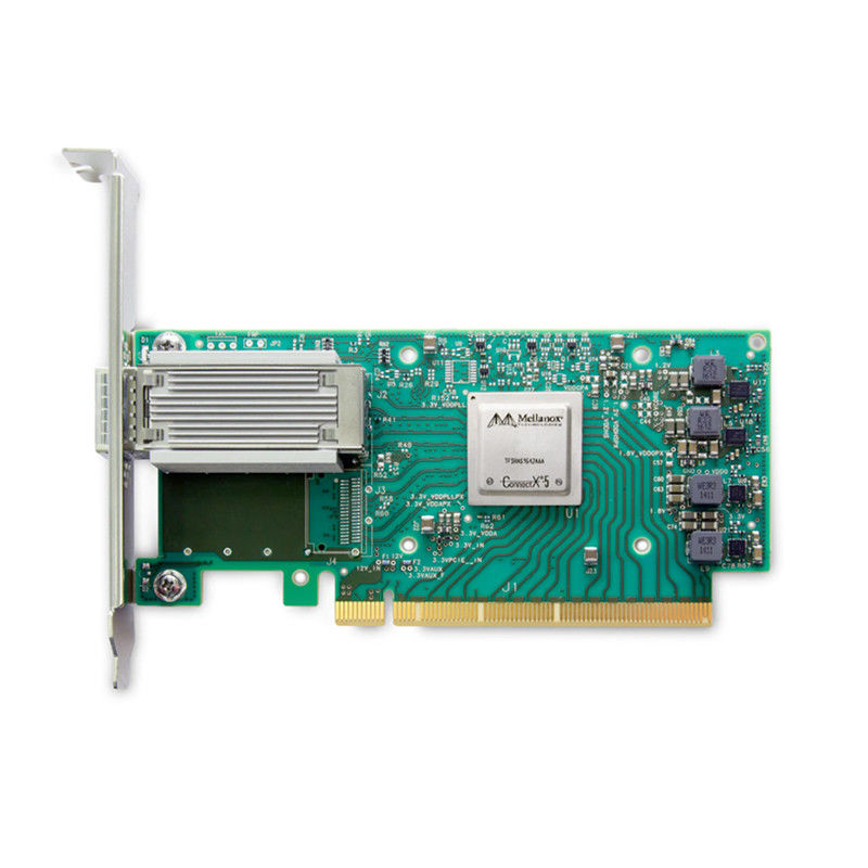 أصل MCX653106A-ECAT Connect X-6 100Gb / S محول إثنر QSFP56 مزدوج الموانئ