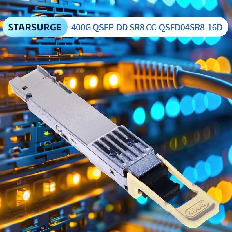 واجهة إدارة مركز البيانات CMIS 4.0 400G جهاز استقبال بصري مع 500m SMF Link