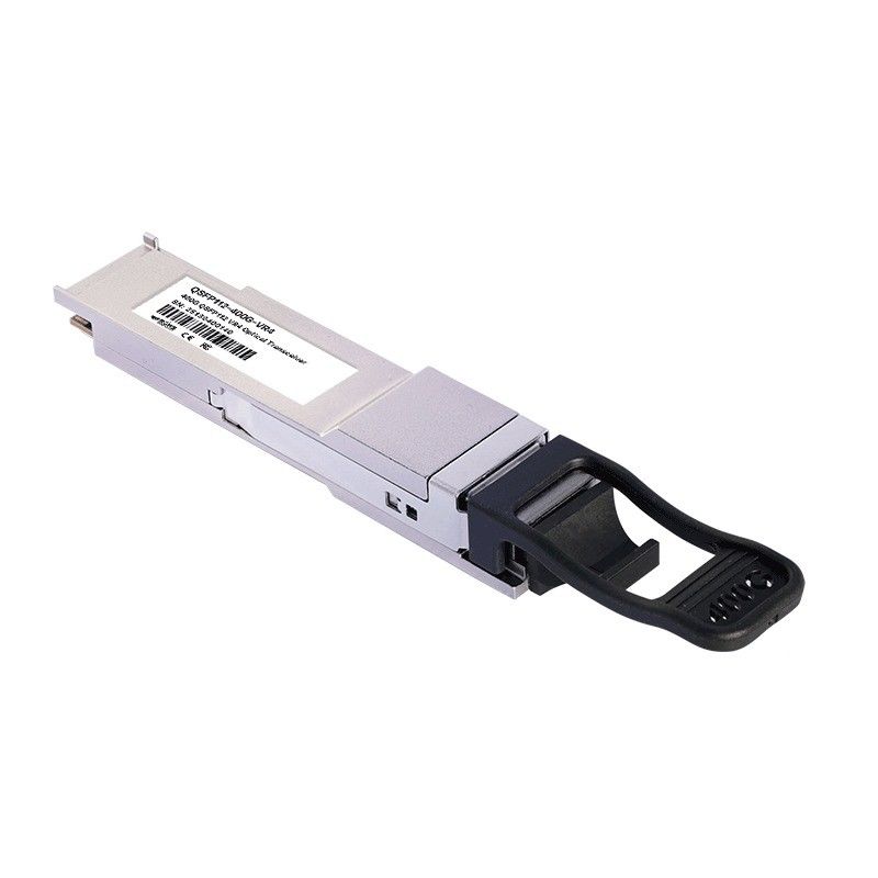400G QSFP112 SR4 Hot-Plug Multimode Fiber Optic Transceiver 100m اتصال متبادل لمراكز البيانات والاتصالات المتبادلة البصرية