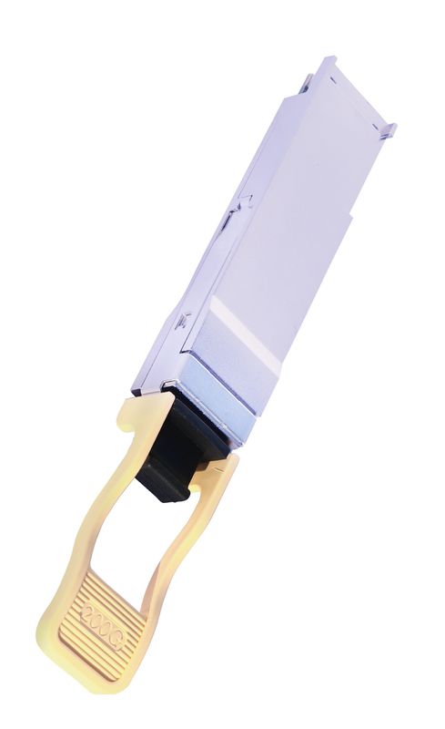 200G-SR4 جهاز الاستقبال البصري متعدد الأوضاع 200G تصميم قابل للضغط الساخن 1 ماكس 4W طاقة دقيقة قابلة للحصول عليها متوافقة مع OM3 / OM4