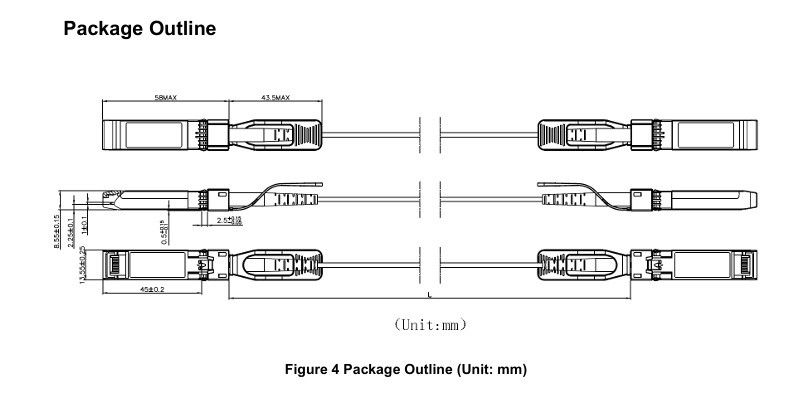 OM3 / OM4 الألياف المتعددة الوسائط 25G SFP28 AOC الكابل الضوئي النشط مع نطاق تردد 850nm وتثبيت سهل