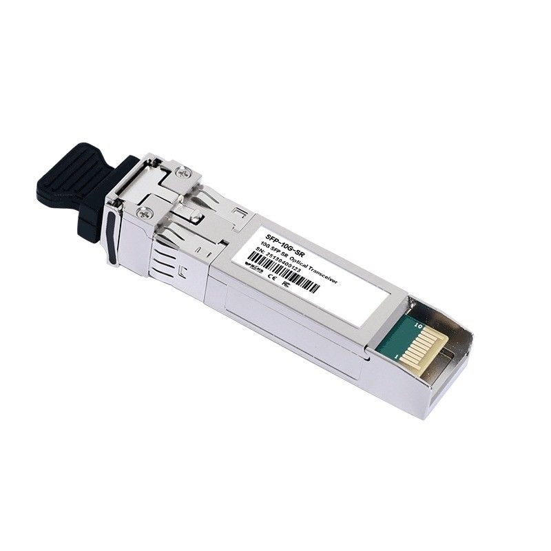 نوع الألياف متعددة الأوضاع شبكة OM3 الألياف 10G SFP 850nm 300m LC Module Transceiver Optical لمركز البيانات