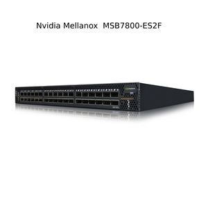 36 Qsfp28 الاتصالات والكابلات Mellanox Msb7800-Es2f 100GB/S Infiniband 1u Switch Lacp Function Network Switch Nvidia