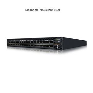 Mellanox Nvidia Msb7890-Es2f EDR Infiniband 1u Ib Switch مع وظيفة Lacp ومعدل نقل 10/100/1000Mbps
