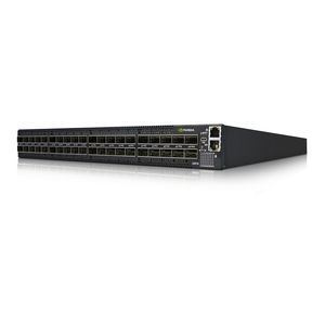 MQM8700-HS2F Mellanox سرعة التبديل 200GB / S Infiniband مع 40 QSFP56 منفذ ومعدل الإرسال 10/100/1000Mbps