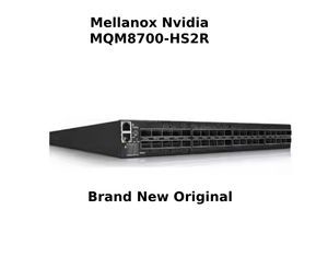 معدل نقل 10/100/1000 ميجابت في الثانية تقنية إنفينيباند مفتاح Mellanox Mqm8700-HS2r Hdr 40 Qsfp56 أصلي
