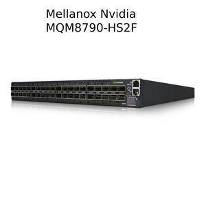 مفتاح شبكة Mellanox MQM8790-HS2F 40 منفذ غير مانع لـ Infiniband ذكي مع إدارة خارجية 200 جيجابايت/ثانية و Poe Vlan قابل للتكديس