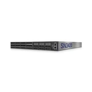مفتاح إيثرنت مفتوح من ميلانوكس MSN3420-CB2FC Spectrum-2 25 جيجابايت/100 جيجابايت 1U دعم VLAN للشبكات السلسة