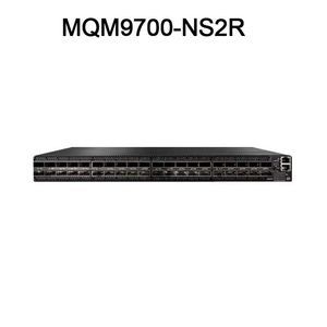 MQM9700-NS2R 5000 Nvidia Mellanox 64-منفذ 400 جيجابايت/ثانية مُدار MQM9700-NS2R مع 32 منفذ OSFP
