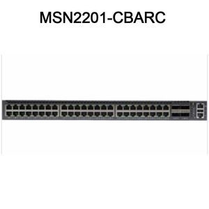 الشبكة مع تقنية Infiniband Nvidia MSN2201-Cbarc 1gbe/100gbe 1u Switch Cumulus RJ45 48 Qsfp28 4 DC PSU 2 C2p