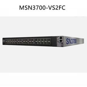 تقنية إنفينيباند ميلانوكس MSN3700-Vs2FC 200 جيجابايت 1U مفتاح إيثرنت مفتوح مع نظام تشغيل Cumulus Linux و 64 منفذًا ومصدرين للطاقة