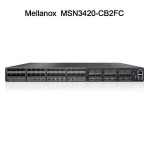 السرعة القصوى 100g Nvidia Spectrum-2 مستند إلى 1U Open Ethernet Switch مع Cumulus Linux 48 SFP28 12 QSFP28 منافذ MSN3420-CB2FC