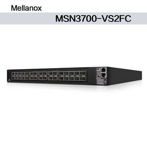 200g معدل النقل Mellanox Switch MSN3700-Vs2FC Nvidia مبني على 1u Open Ethernet Switch مع 43.6 * 433.2 * 590.6 مم