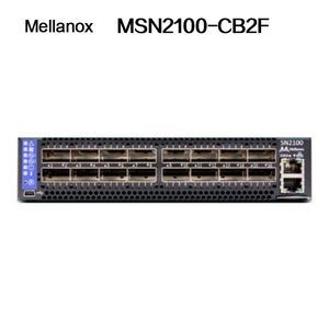 Mellanox MSN2100-CB2f Nvidia Spectrum 1u Switch مع وظيفة قابلة للتراكم ومعدل نقل 100GB