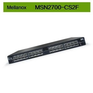 مُبدِّل إيثرنت مفتوح 1U بمعدل نقل 100 جيجابت في الثانية مع نظام التشغيل Nvidia Onyx MLNX-OS Mellanox Switch MSN2700-CS2f يعتمد على Nvidia Spectrum