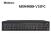 MSN4600-VS2FC 2u مفتوح إيثيرنث سويتش مع كومولوس لينكس 64 Qsfp56 منافذ 2 مصادر الطاقة AC X86 وحدة المعالجة المركزية عمق قياسي P2c
