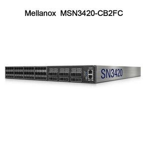 تكنولوجيا إيث 48 SFP28 12 Qsfp28 منافذ إثنر بريدز سويتش MSN3420-CB2FC مع معدل نقل 25g و 100g
