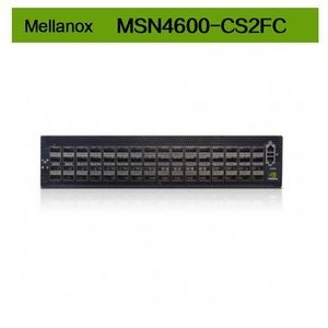 شبكة سرعة Nvidia Spectrum-3 100Gbe مع 64 منفذ QSFP28 MSN4600-CS2FC سرعة قصوى 100G 5000