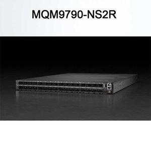 مفتاح إنفينيباند Ndr من Nvidia Qm9790 1u MQM9790-NS2R 920-9B210-00RN-0D0 بمعدل نقل 400 جيجابايت وتقنية إنفينيباند