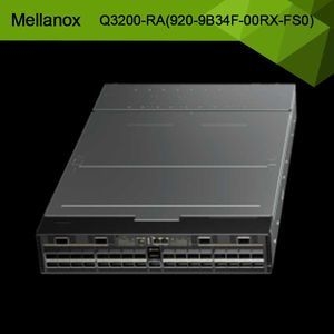 تكنولوجيا Infiniband الأصلية Q3200-RA Quantum-3 Switch مع وأداء 920-9B34F-00RX-FS0