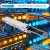 Qsfp28 100g 850nm 1310nm 100m 10km 40km 80km 100km Sr4 Lr4 Er4 Zr4 MPO LC جهاز الاستقبال البصري SFP Module متوافق Qsfp28 100g
