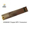 سعر قابل للتفاوض مخزون عالي السرعة 10g SFP+ RJ45 وحدة الإرسال والاستقبال لشبكات موثوقة.