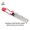 سعر قابل للتداول الأسهم عالية السرعة 100g Qsfp28 Er4 40km وحدة جهاز الاستقبال للشبكات الموثوقة