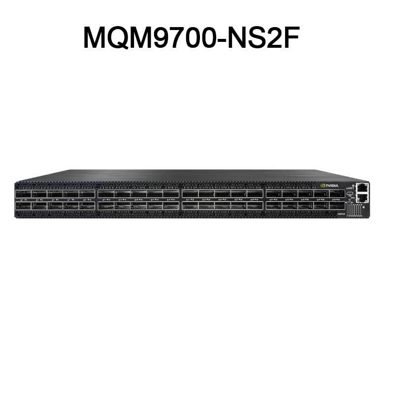 MQM9700-NS2F Mellanox Infiniband Switch Quantum 2 برنامج NDR 64 منفذ NDR 32 منفذ Osfp 2 طاقة