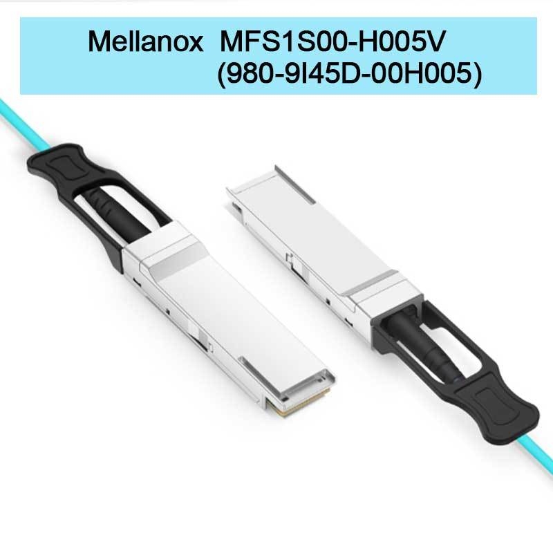 MFS1S00-H005V ((980-9I45D-00H005) كابل بصري نشط Aoc يصل إلى 200Gb / S IB HDR QSFP56 5m