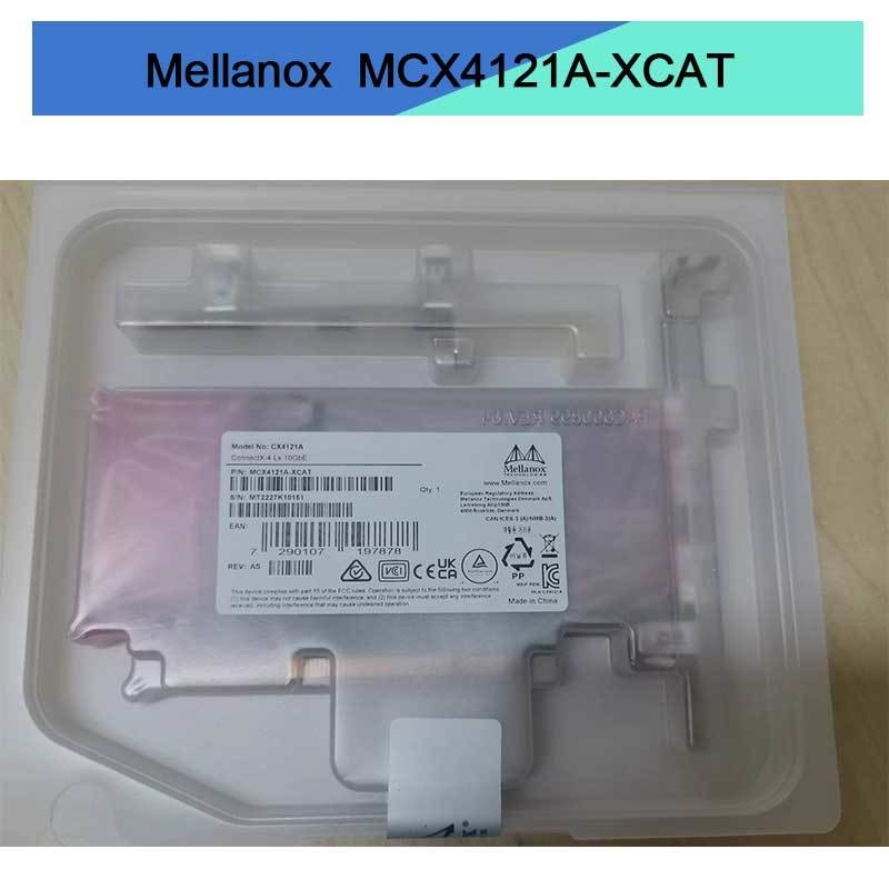 MCX4121A-XCAT ConnectX-4 Lx EN Mellanox بطاقة الشبكة 10 جيجابت ثنائي المنافذ SFP28 PCIe3.0 X8