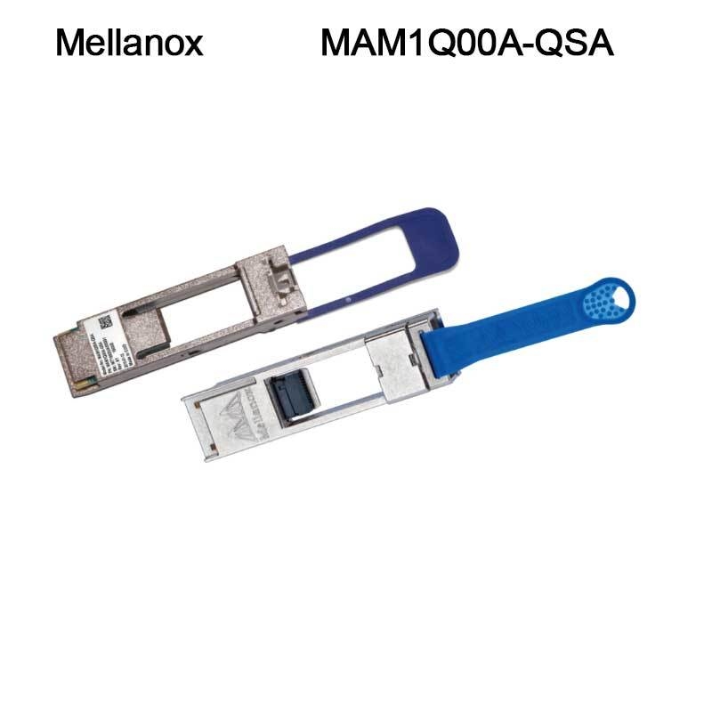 محول Mellnaox Brand New Original Mam1q00A-Qsa Nvidia Dynamix Qsa™ ، Qsfp+ إلى SFP+