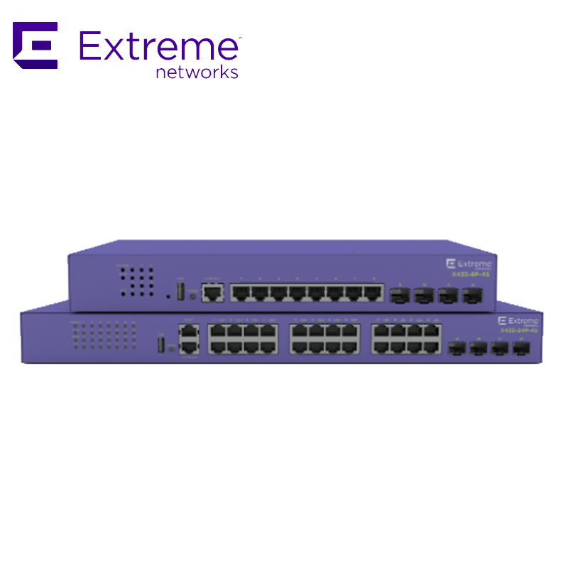 مفتاح شبكة Mellanox Network عالي الأداء Extreme X435-8p-4s للاتصال السريع