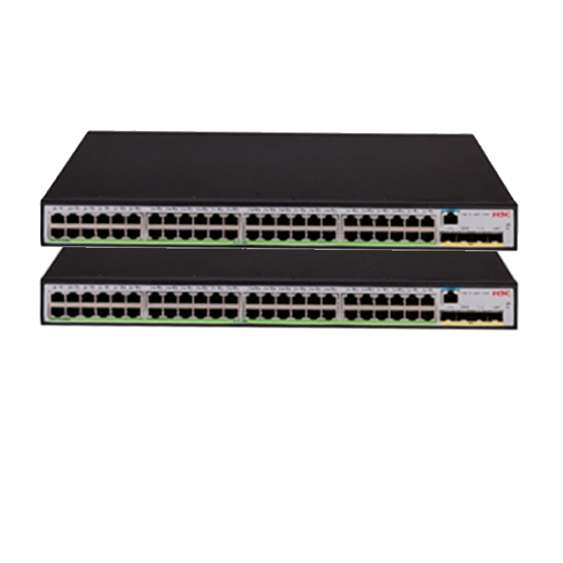 H3c Ls-5130V2-52s-Li Gigabit Switch مع 52 منفذًا للشبكات الذكية